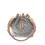 Louis Vuitton Shoulder Bag One Draw String Monogram Petit Noe — view 2
