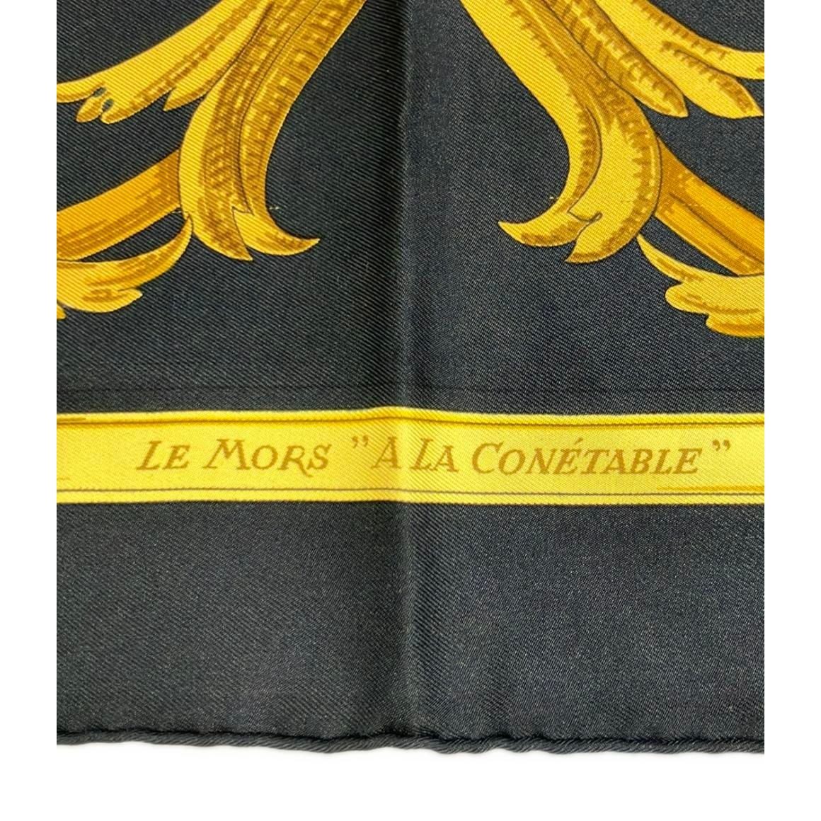 Hermes Scarf Silk 100% Carre 90 le Mors a la Conetable — view 4