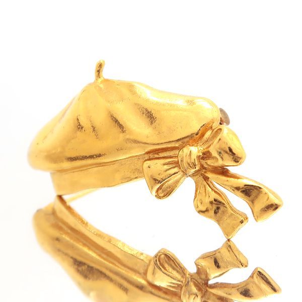 Chanel Brooch Beret GP Hat Motif Vintage — view 3