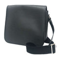 Louis Vuitton Taiga Andrey Shoulder Bag Leather Black