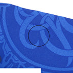 Hermes Twilly 02 Bleu Roy Blue Rouge Multicolor Silk Ex-Libris Parisienne Scarf — view 7