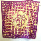 Hermes Scarf Carre 90 Silk Mosaique 24 Horse Pattern