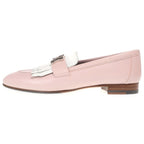 Hermes Moccasin Royal Calf Leather Loafers Shoes Pink