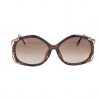 Dior Vintage Sunglasses Gold Tortoiseshell Pattern