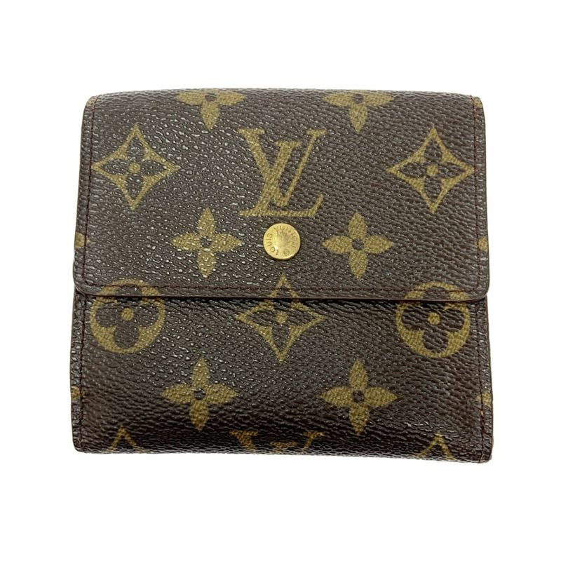 Louis Vuitton Monogram Portefeuille Elise Brown Bifold