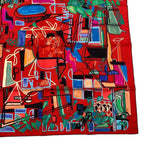 Hermes Carre 90 Silk Scarf Modernisme Tropical Modernism Multicolor Box — view 5