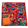 Hermes Carre 90 Silk Scarf Modernisme Tropical Modernism Multicolor Box