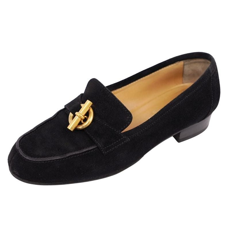 Hermes Loafer Moccasins Chaine D'ancre Hardware Grenat