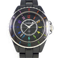 Chanel Watch Electro World Limited Pieces Multicolor Index Black