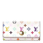 Louis Vuitton Multicolor Monogram Multicles 4 key Holder Case White