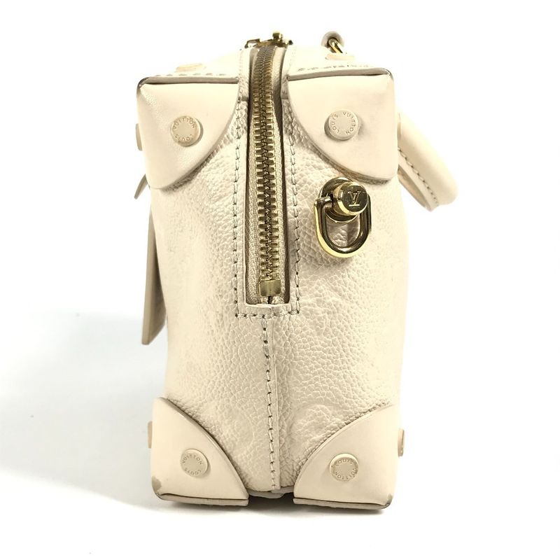 Louis Vuitton Handbag Petite Mal Supre Monogram Empreinte Leather Creme — view 4