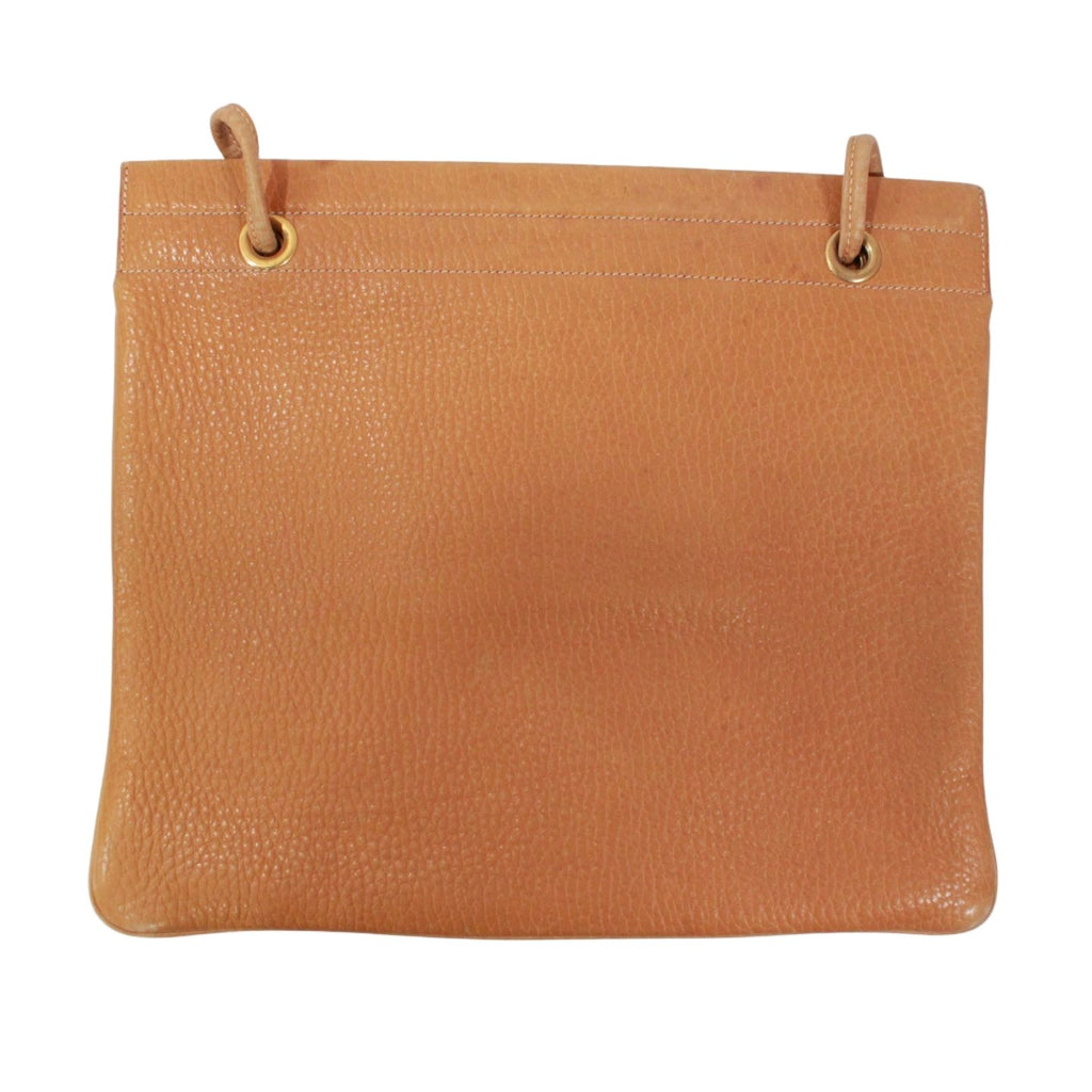 Hermes Aline Leather Beige Shoulder Bag Gold — view 2
