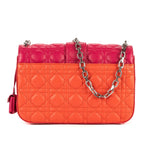 Dior Miss Pink Orange Red Cannage Quilt Shoulder Bag Orange. — view 5