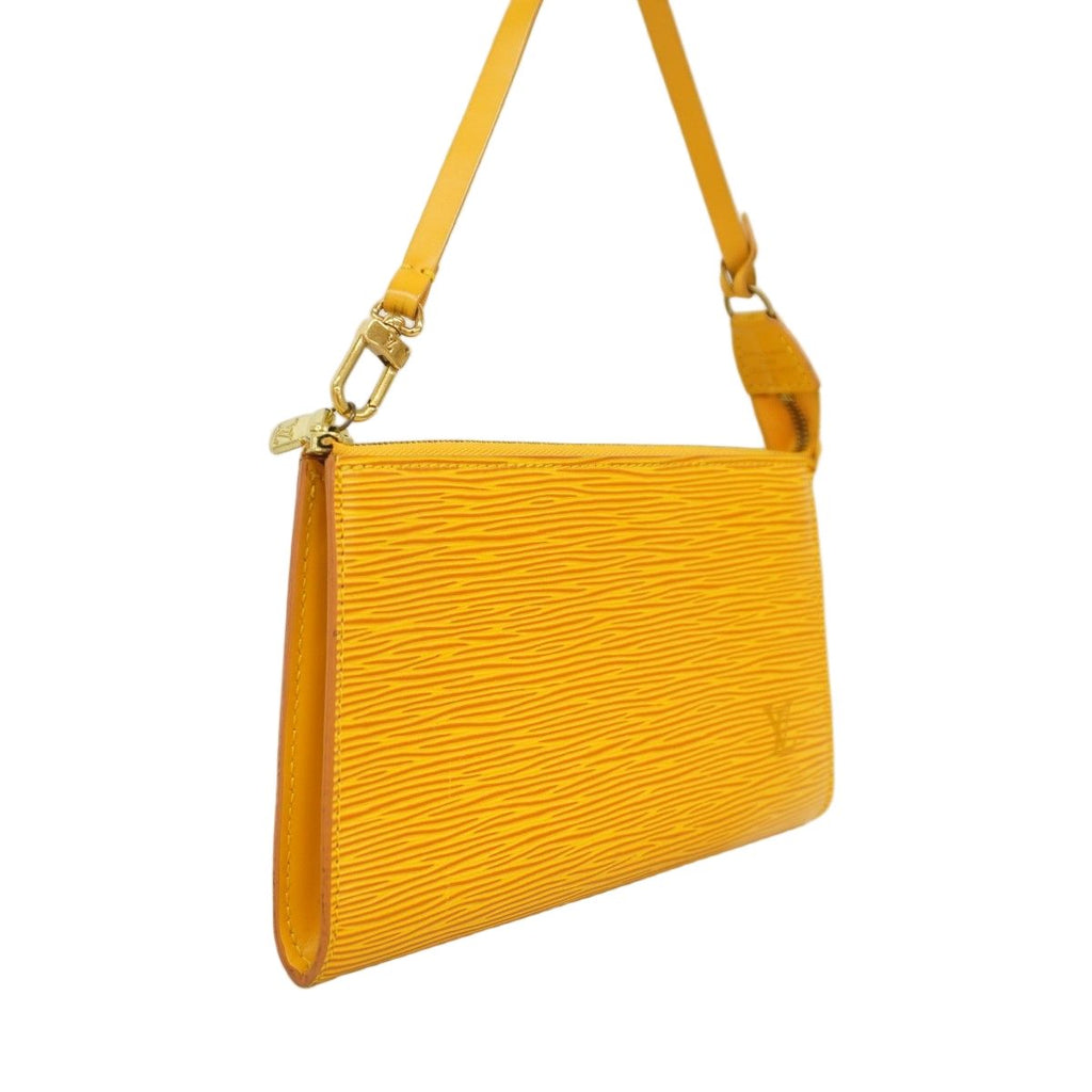 Louis Vuitton Pouch Epi Pochette Jaune — view 2