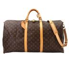 Louis Vuitton Monogram Keepall Bandouliere 60 2-Way Boston Shoulder Bag