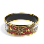 Hermes Emile Bangle Bracelet Accessories Jewelry Small Carriage — view 2