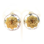 Chanel Gold Sunburst Crystal — view 2