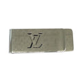 Louis Vuitton Bill Clip Silver Steel Money Shoulder Bag