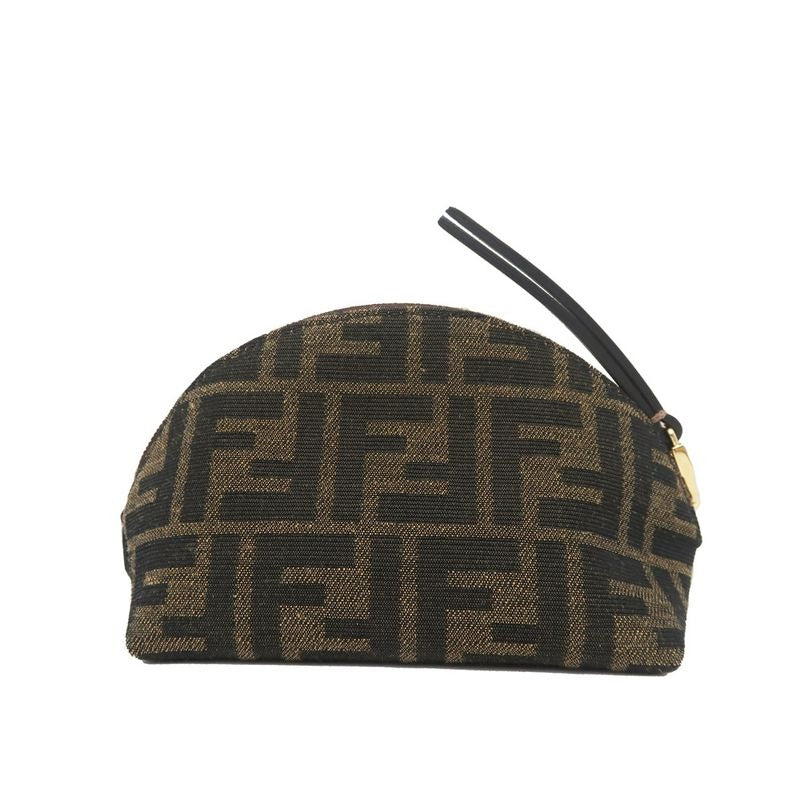 Fendi Pouch Zucca Pattern 8 N0208 Brown Accessories — view 2