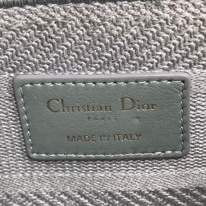 Dior Lady Delight Cannage 2-Way Bag Gray — view 9