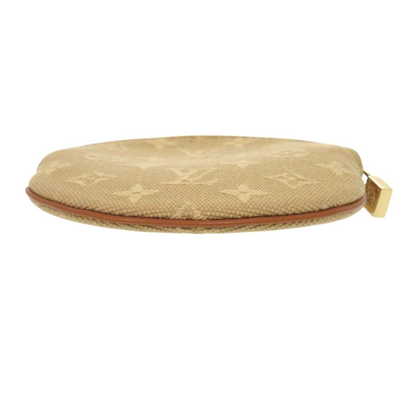 Louis Vuitton Porte Moneron Monogram Mini Beige Coin Case 0792 — view 3
