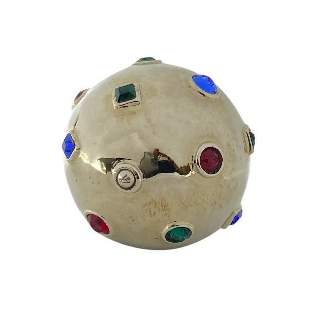 Louis Vuitton Ring Planet Strass Cocktail Accessory Small Metal Rhinestone — view 2