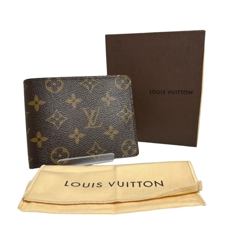Louis Vuitton Monogram Portefeuille And Florine Folded Wallet