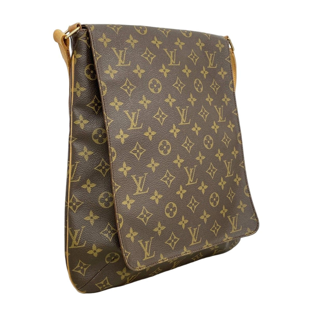 Louis Vuitton Shoulder Bag Monogram Musette Brown — view 2
