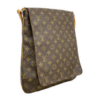 Louis Vuitton Shoulder Bag Monogram Musette Brown — view 2