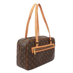 Louis Vuitton Cite GM Monogram Leather Brown Shoulder Bag Gold — view 2