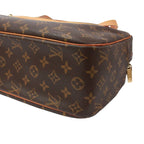 Louis Vuitton Cite GM Monogram Leather Brown Shoulder Bag Gold — view 5