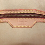 Louis Vuitton Cite GM Monogram Leather Brown Shoulder Bag Gold — view 9
