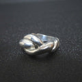 Hermes Vintage Torsade Ring Silver