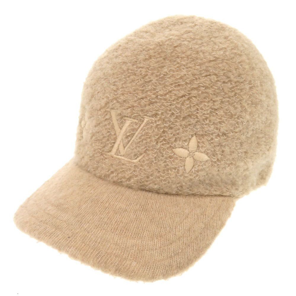 Louis Vuitton Wool Glam Cotton Beige Hat Cap