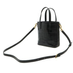 Saint Laurent Paris YSL Mini Toy Shopping 2-Way Shoulder Bag Croco — view 2