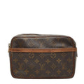Louis Vuitton Monogram Compiegne 23 Brown Leather