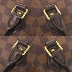 Louis Vuitton Speedy 30 Damier Ebene Brown Handbag 0029 — view 7