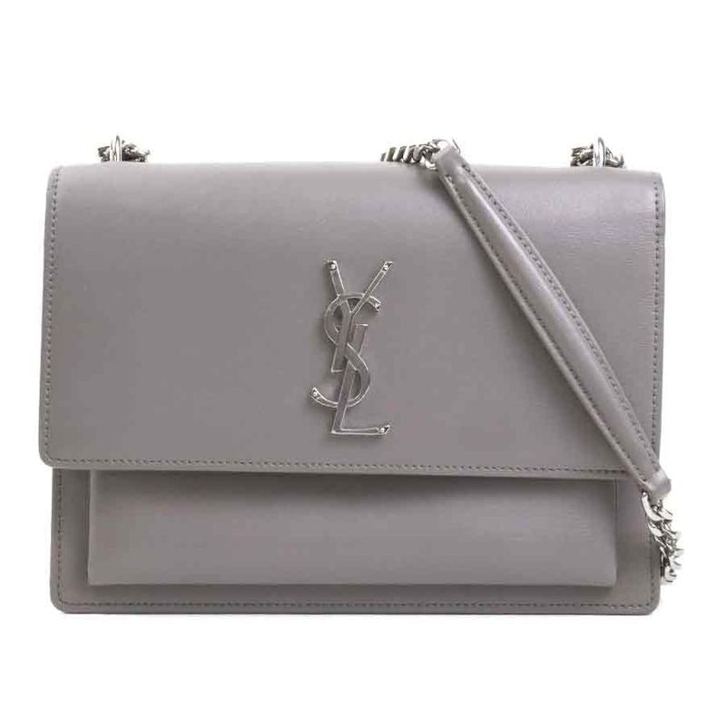 Saint Laurent Shoulder Gray Bag