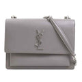 Saint Laurent Shoulder Gray Bag