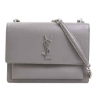 Saint Laurent Shoulder Gray Bag