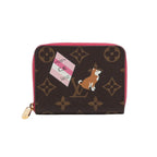 Louis Vuitton Monogram Zippy Coin Purse Leather Case