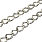 Christian Dior Chain Bracelet Bangle Accessories Jewelry CD Logo Metal Silver — view 6