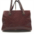 Chanel CC Logo Caviar Leather Vintage 2-Way Bag Gold Bag — view 2