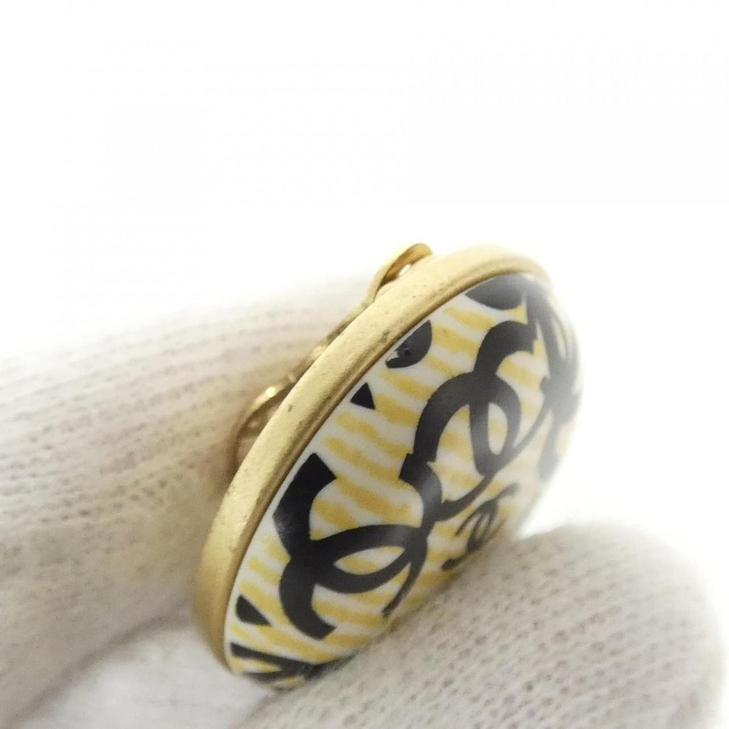 Chanel Vintage Earrings Black — view 4