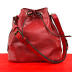 Louis Vuitton Vintage Petit Noe Epi Leather Shoulder Bag Tote