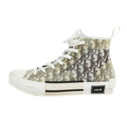 Dior Sneakers High Cut Oblique White Size 43