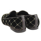 Chanel Quilted Stitch Velor Opera Shoes Slip-on Dark Brown — view 5