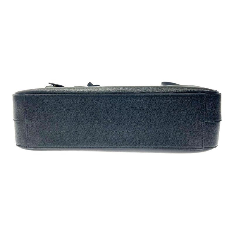 Saint Laurent Paris Leather Classic Museum 2-Way Business Bag Black — view 5