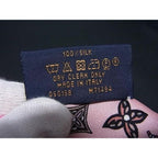 Louis Vuitton Ribbon Scarf Bandeau BB Innocence Swan Multicolor Silk — view 3