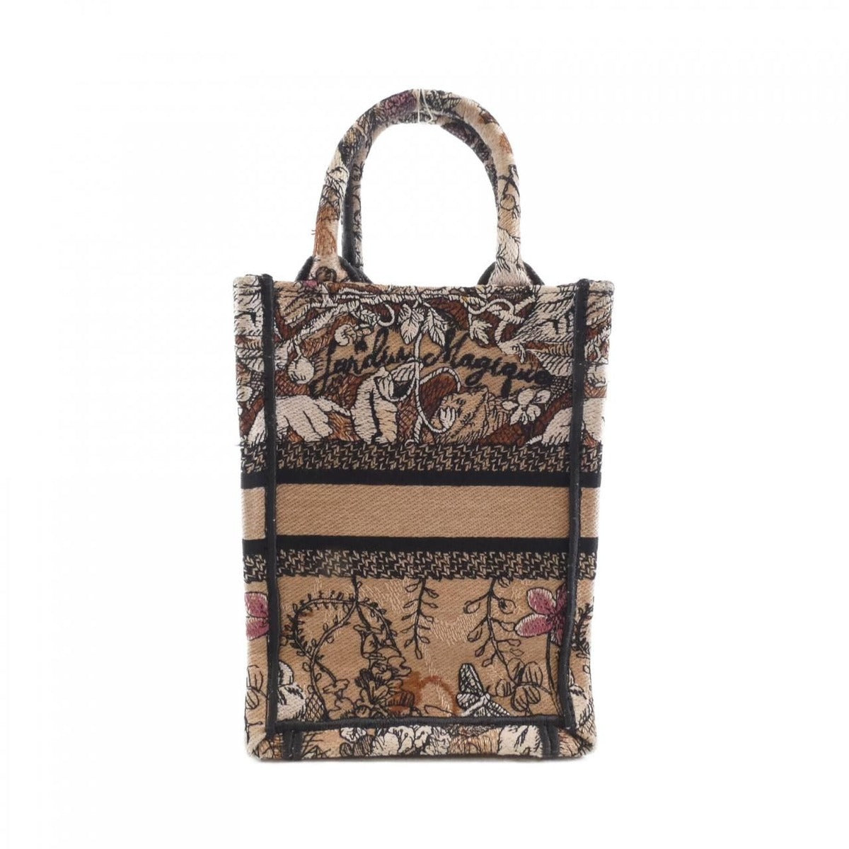 Christian Dior Jardin Magique Book Tote Mini Vertical Bag S5555 Crzi — view 2